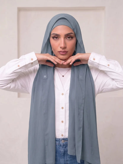 Magnet Hijab With Cap
