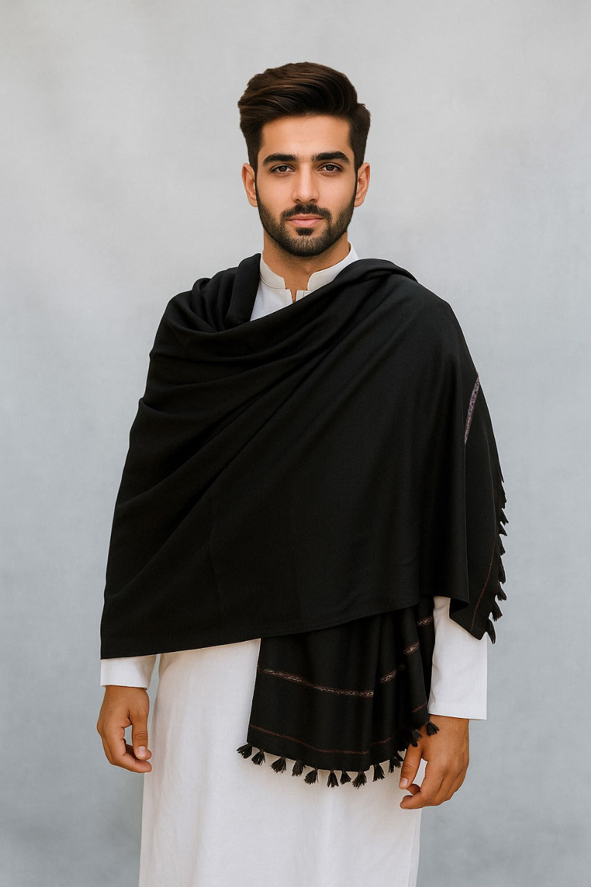 PAIR OF (ONE SHAWL AND SUIT)