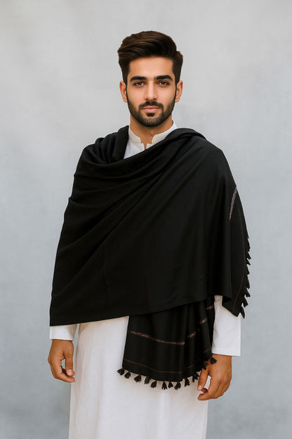 PAIR OF (ONE SHAWL AND SUIT)
