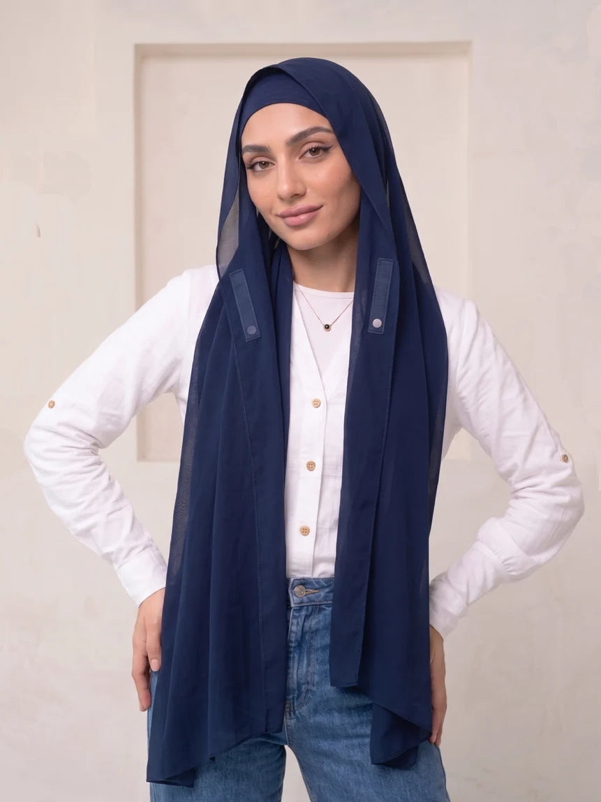 Magnet Hijab With Cap