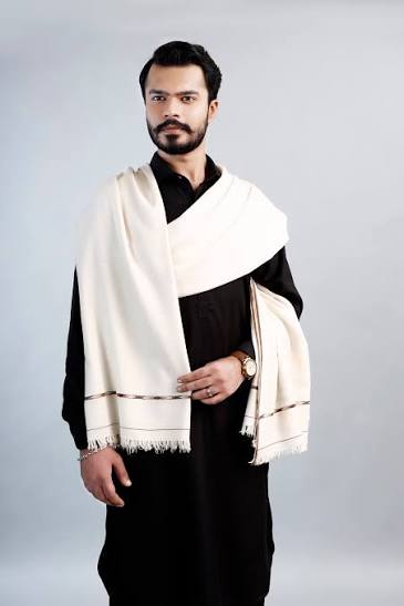 PAIR OF (ONE SHAWL AND SUIT)