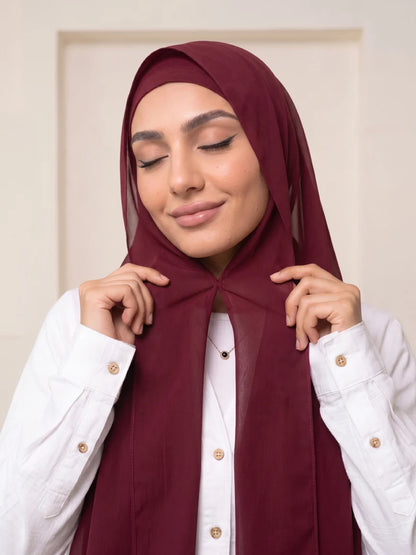Magnet Hijab With Cap